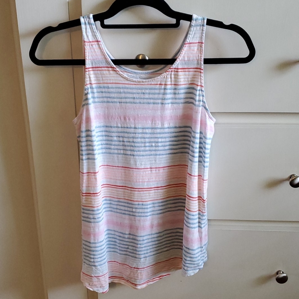 Girls striped tank‎